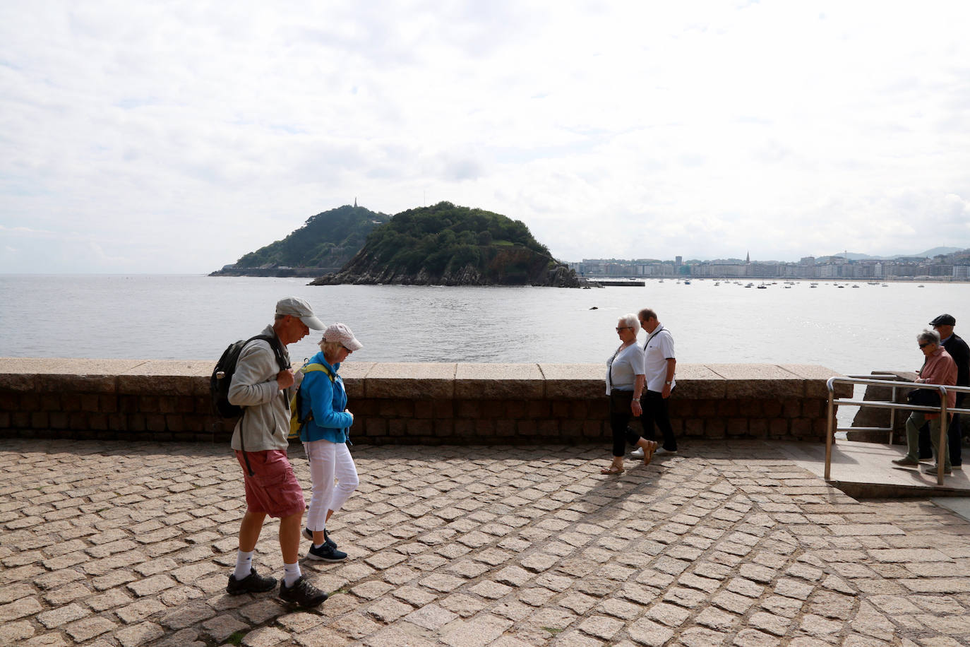 Fotos: Domingo de paseo y turismo en San Sebastián