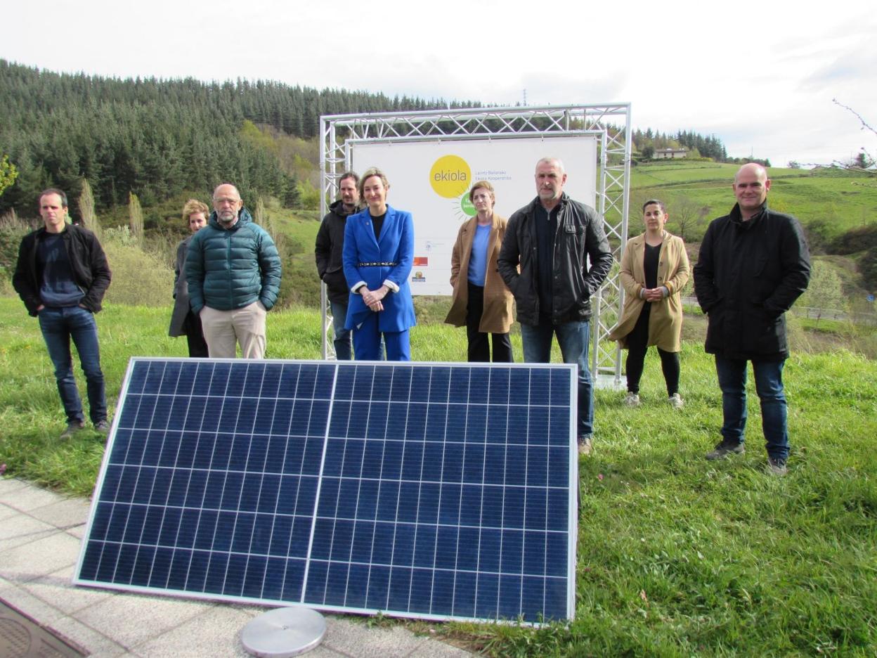 El proyecto Ekiola será operativo para abril de 2023 con la instalación de un parque de 3.200 paneles. 