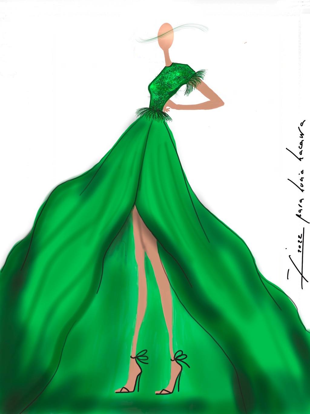 Ilustración firmada por Isabel Zapardiez.