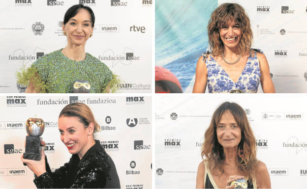 Artes escénicas: El talento femenino vasco copa los Max