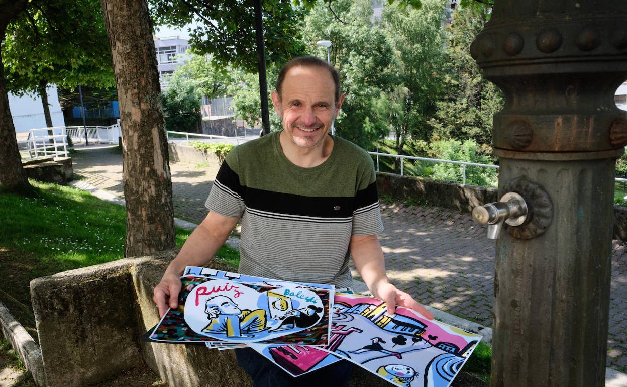 Iñaki Martiarena, Altzan. Lan interesgarria egin du azkenaldian bertako ikasleekin. 