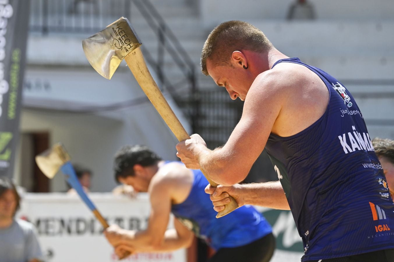 Ha invertido junto a Gorka Etxeberria 39 minutos y 45 segundos en la final del Pentatlón. 