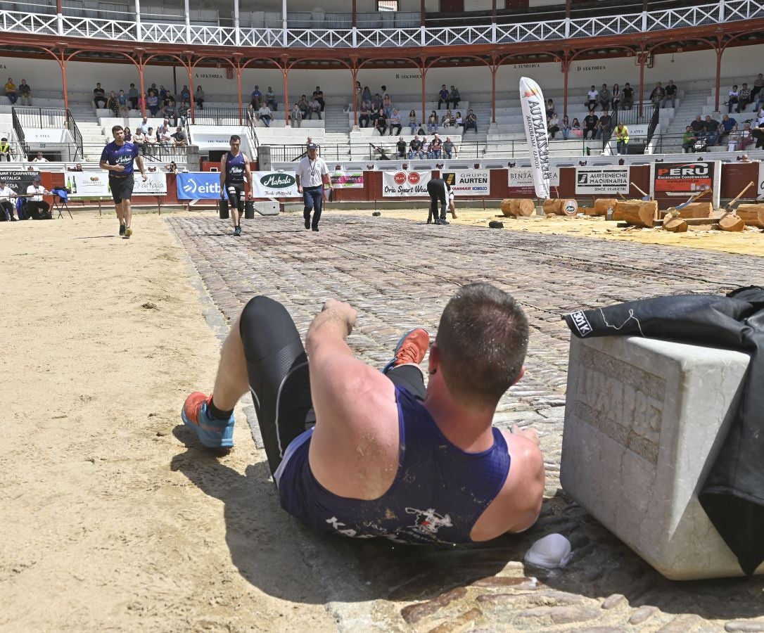 Ha invertido junto a Gorka Etxeberria 39 minutos y 45 segundos en la final del Pentatlón. 