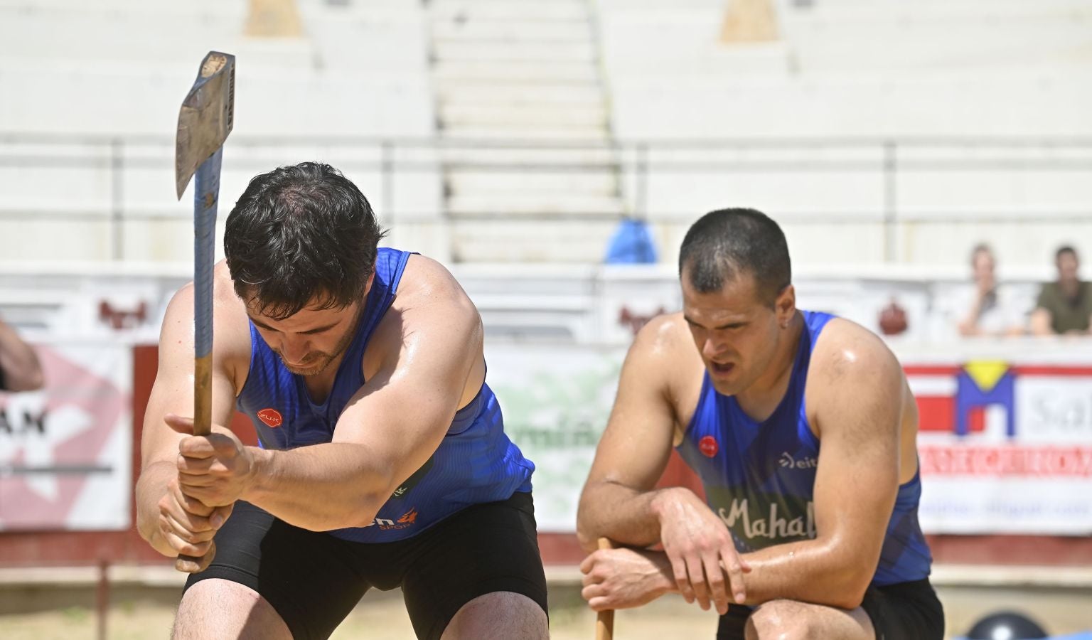 Ha invertido junto a Gorka Etxeberria 39 minutos y 45 segundos en la final del Pentatlón. 