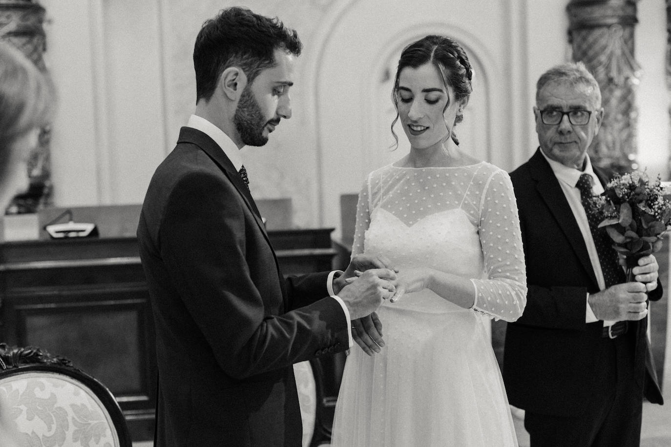 Fotos: La boda en San Sebastián de Maialen Luzurraga y Borja García