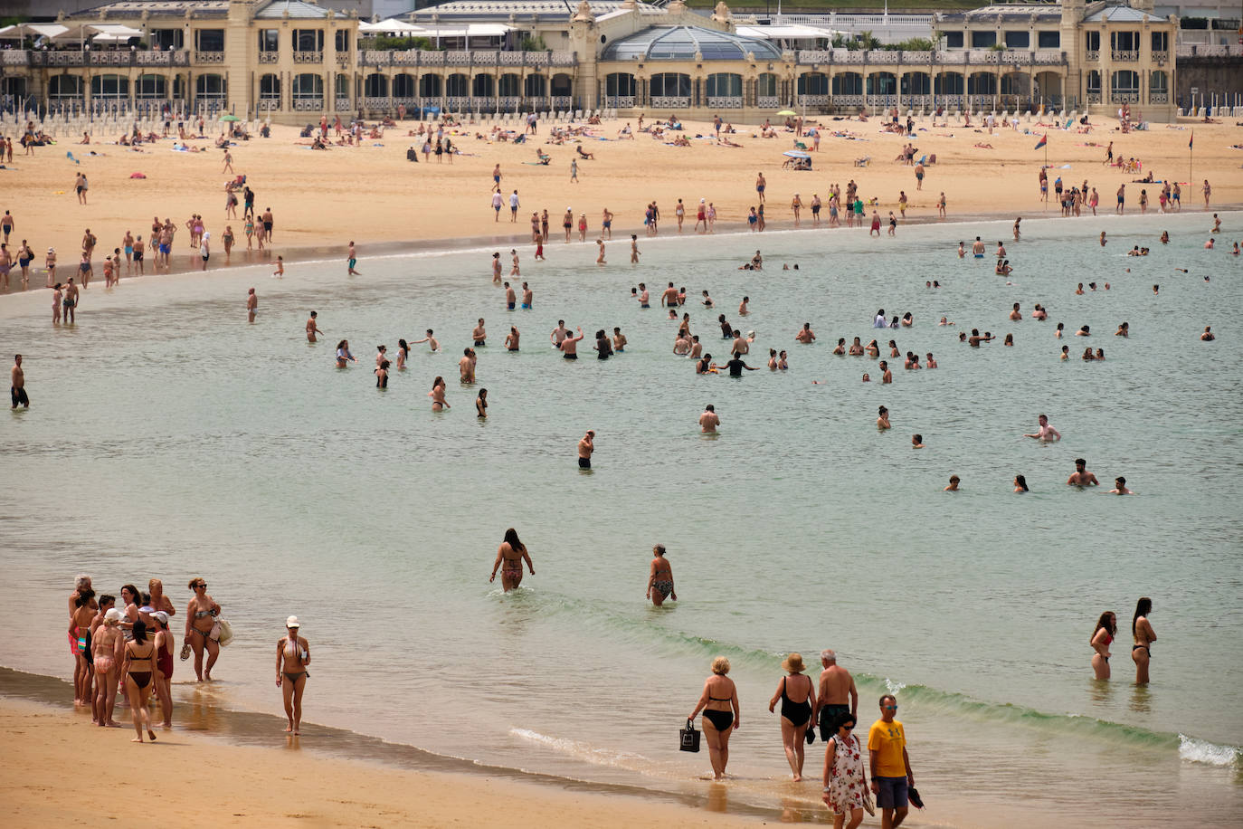 Fotos: Gipuzkoa en aviso amarillo: 30 grados y subiendo