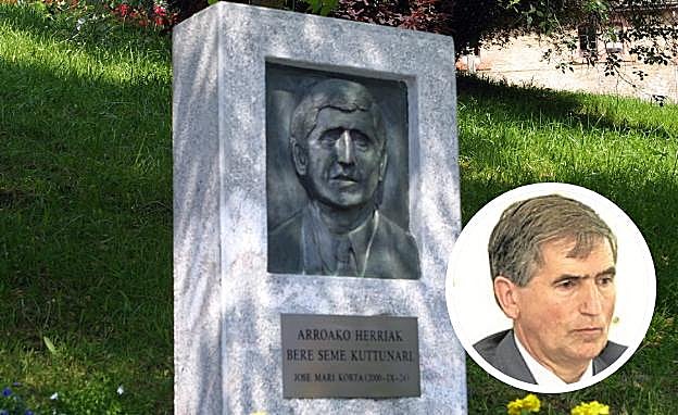 Joxe Mari Korta. Empresario y presidente de Adegi fue asesinado por ETA en Zumaia el 8 de agosto de 2000. 