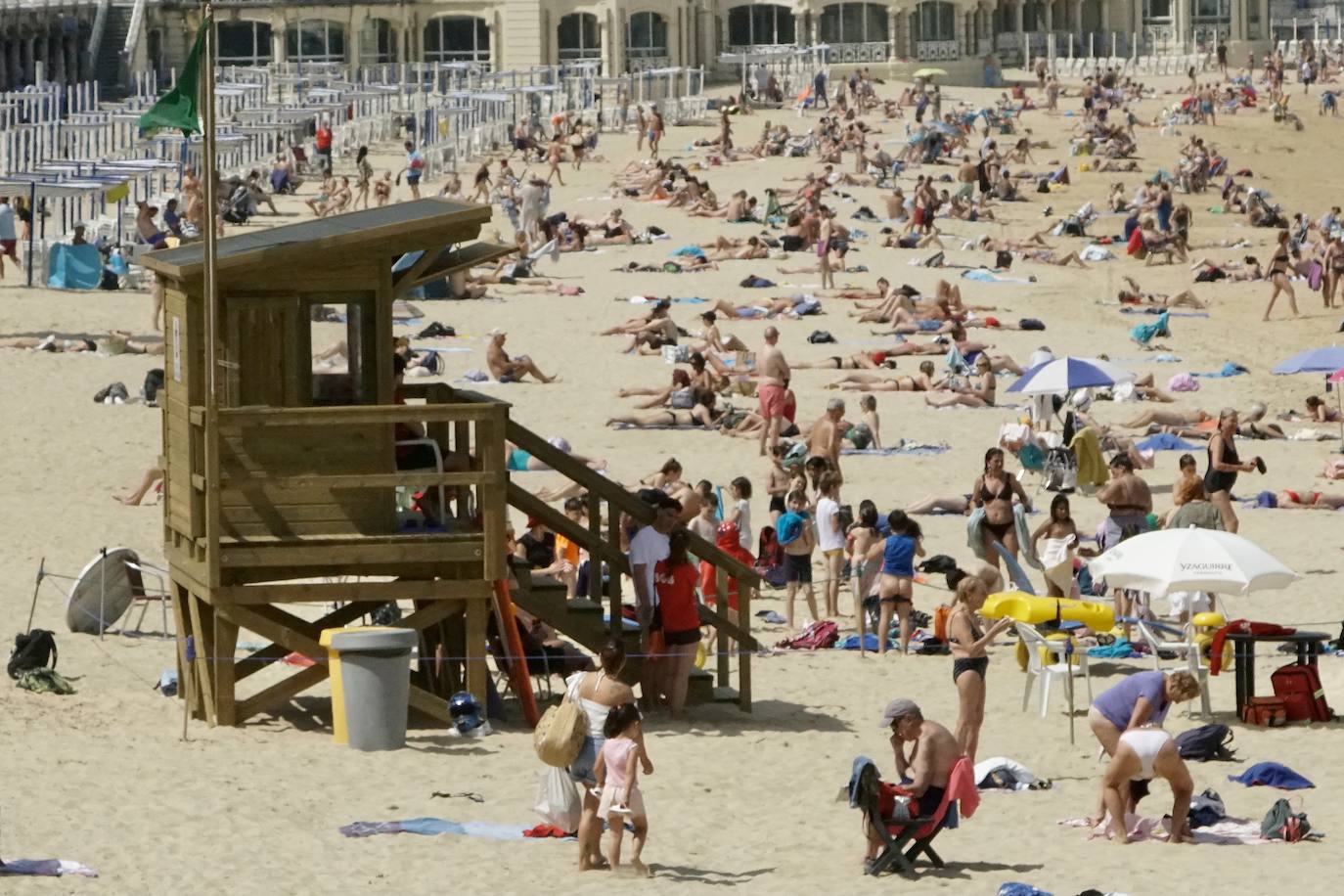 Fotos: Arranca la temporada de playas en Donostia
