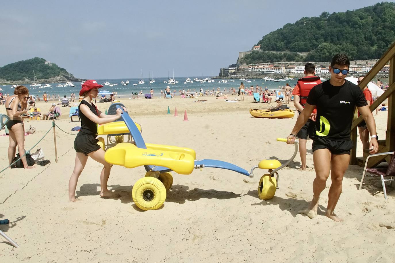 Fotos: Arranca la temporada de playas en Donostia