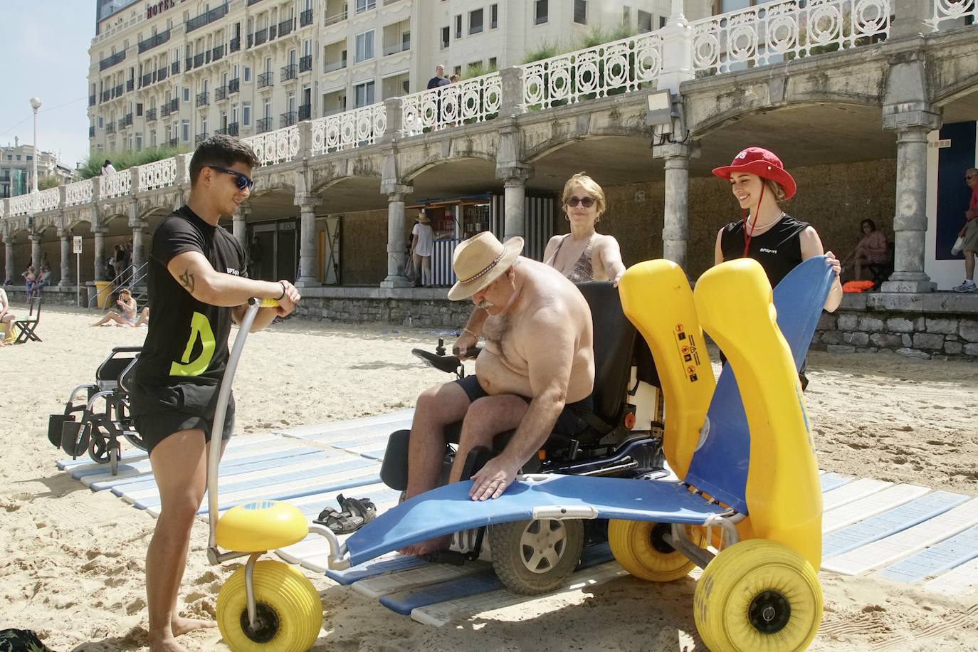 Fotos: Arranca la temporada de playas en Donostia