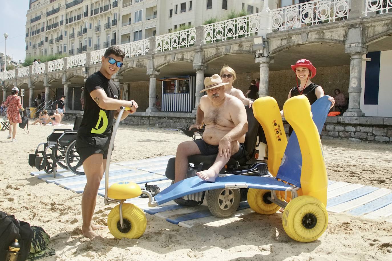 Fotos: Arranca la temporada de playas en Donostia