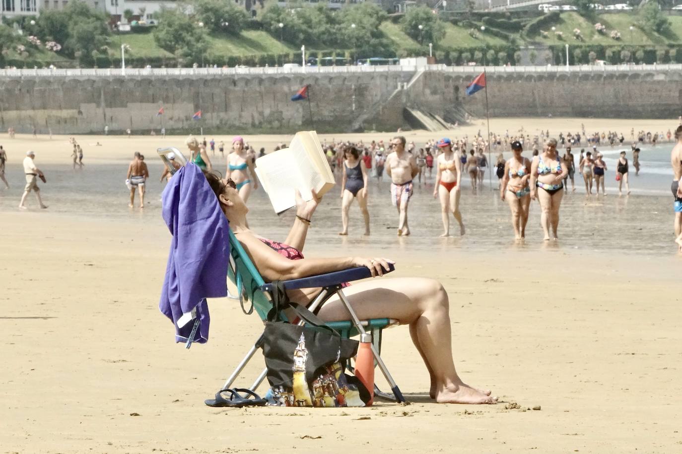Fotos: Arranca la temporada de playas en Donostia