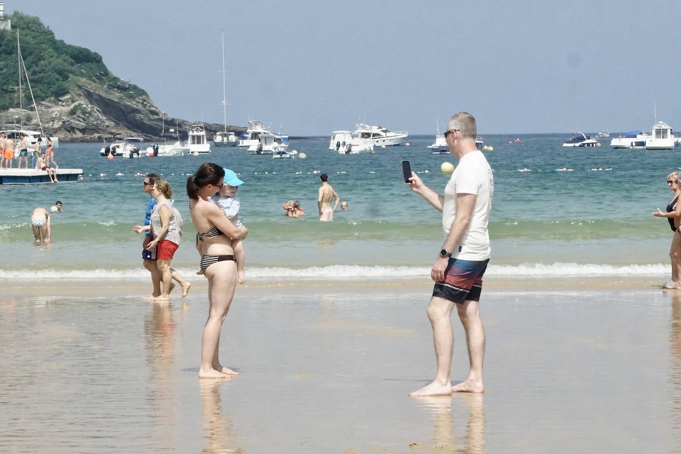 Fotos: Arranca la temporada de playas en Donostia