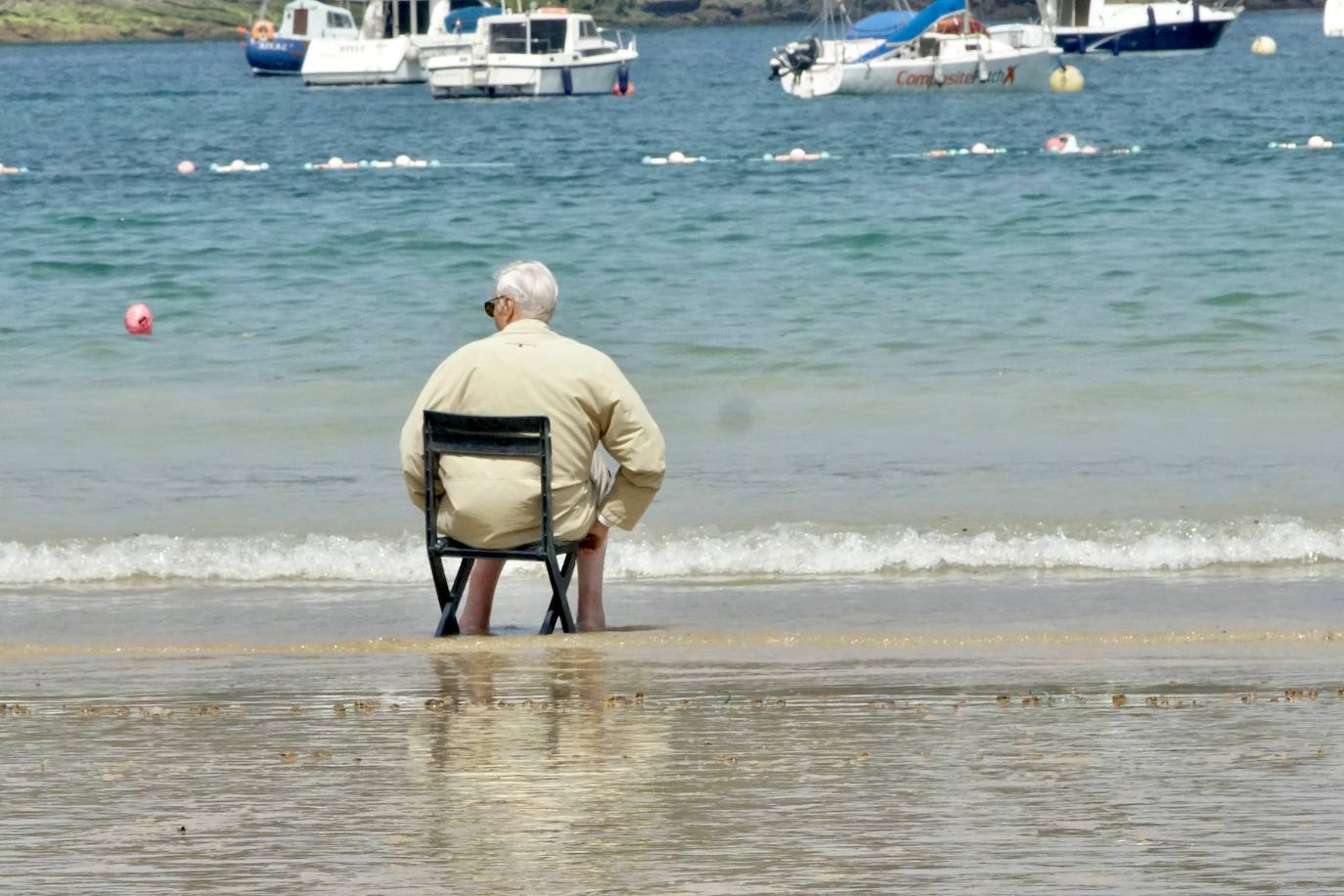 Fotos: Arranca la temporada de playas en Donostia