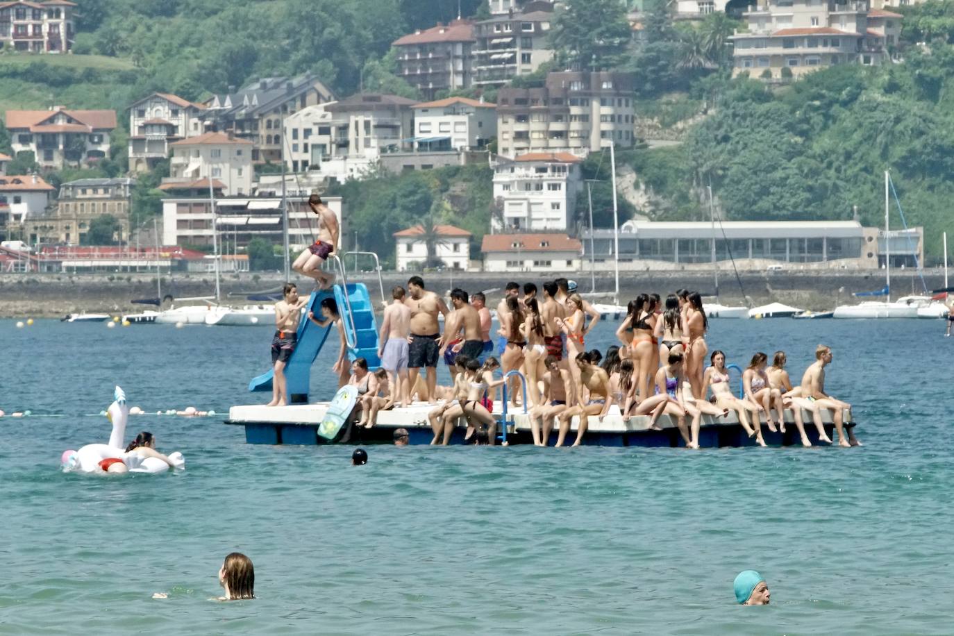 Fotos: Arranca la temporada de playas en Donostia