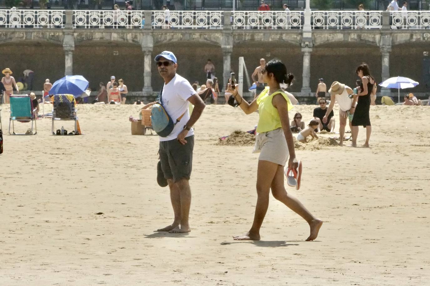 Fotos: Arranca la temporada de playas en Donostia