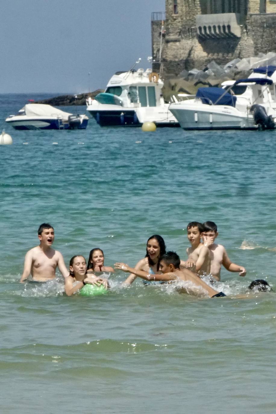 Fotos: Arranca la temporada de playas en Donostia