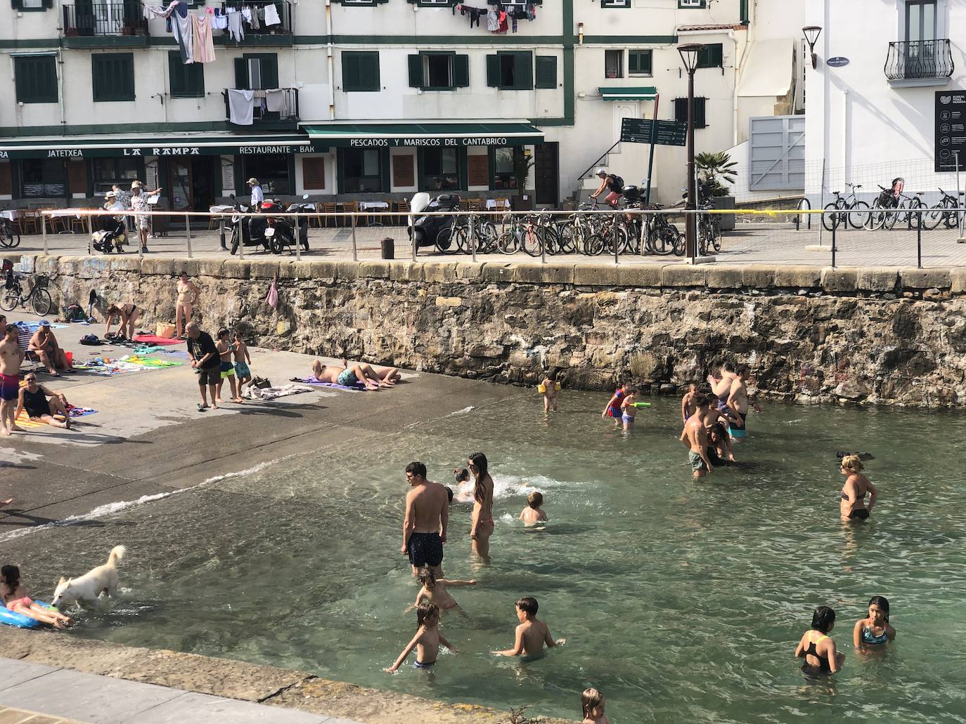 Fotos: Calor desde primera hora de la mañan