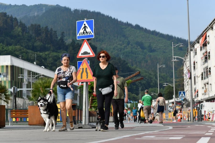 Fotos: Calor desde primera hora de la mañan