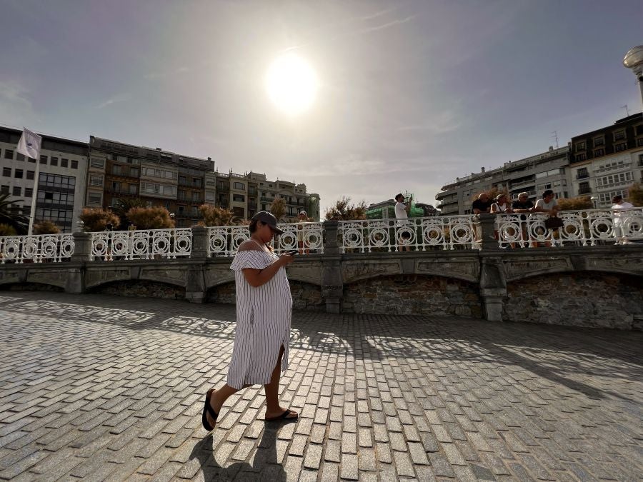 Fotos: Calor desde primera hora de la mañan