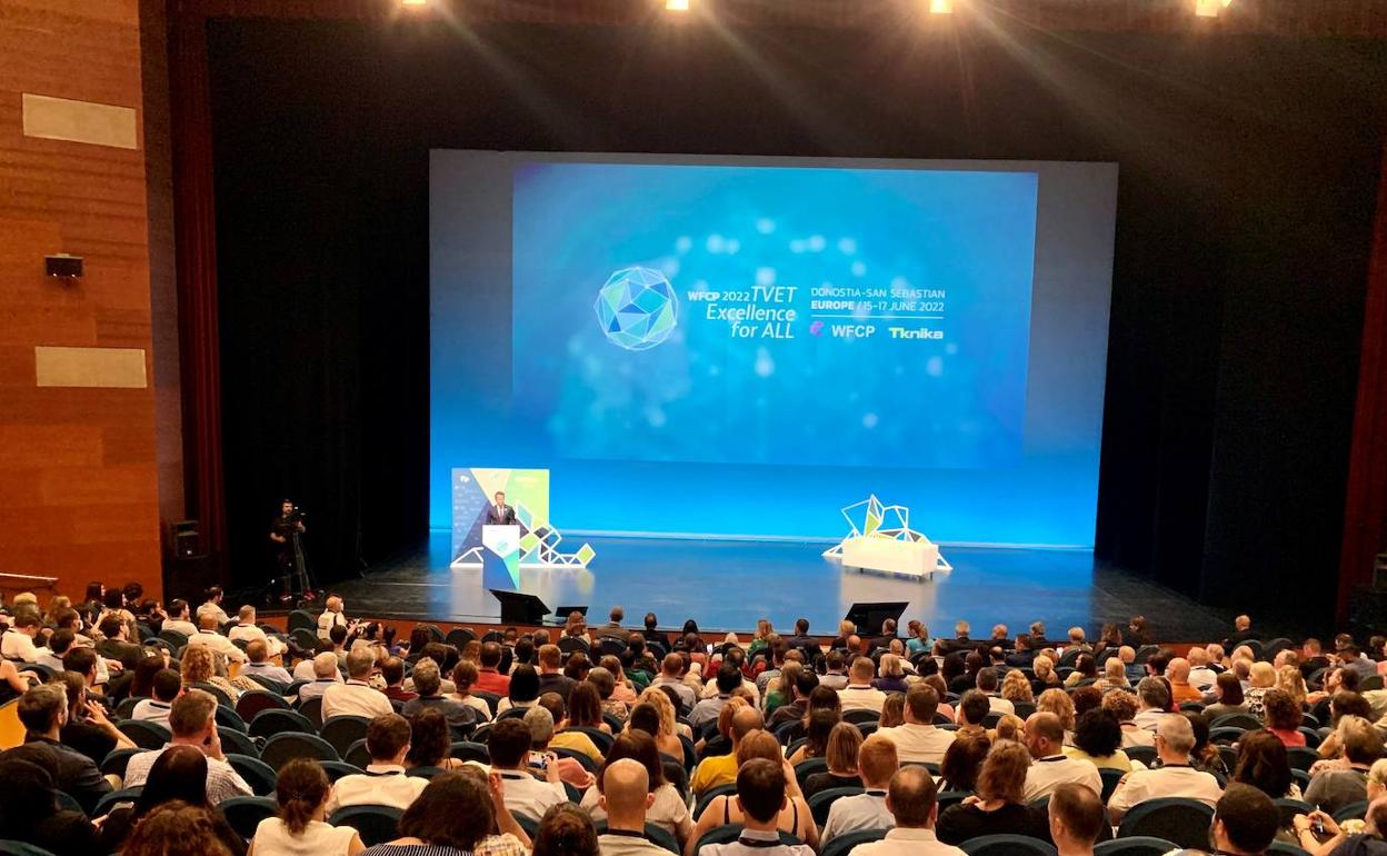 El futuro de la FP, a debate en el Kursaal en un congreso mundial