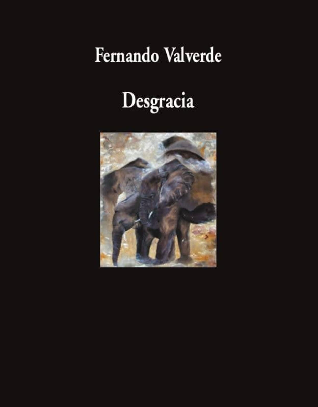 'Desgracia' de Fernando Valverde (Editorial Visor) | Críticas y Opinión