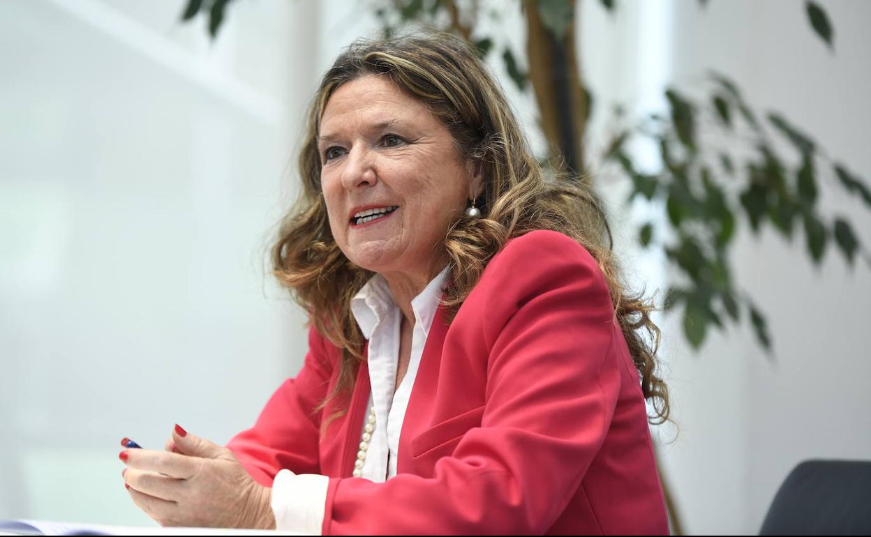 Gotzone Sagardui, consejera de Salud del Gobierno Vasco. 