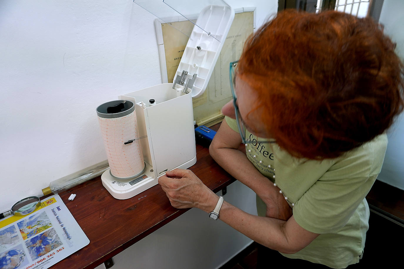Fotos: A mano cada tres horas: así se mide la temperatura en Igeldo