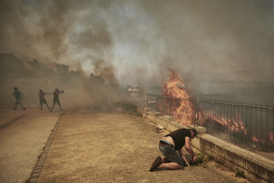 Fotos: Navarra en alerta por varios incendios