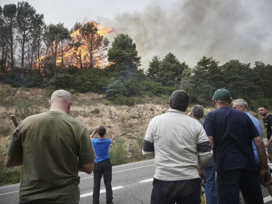 Fotos: Navarra en alerta por varios incendios