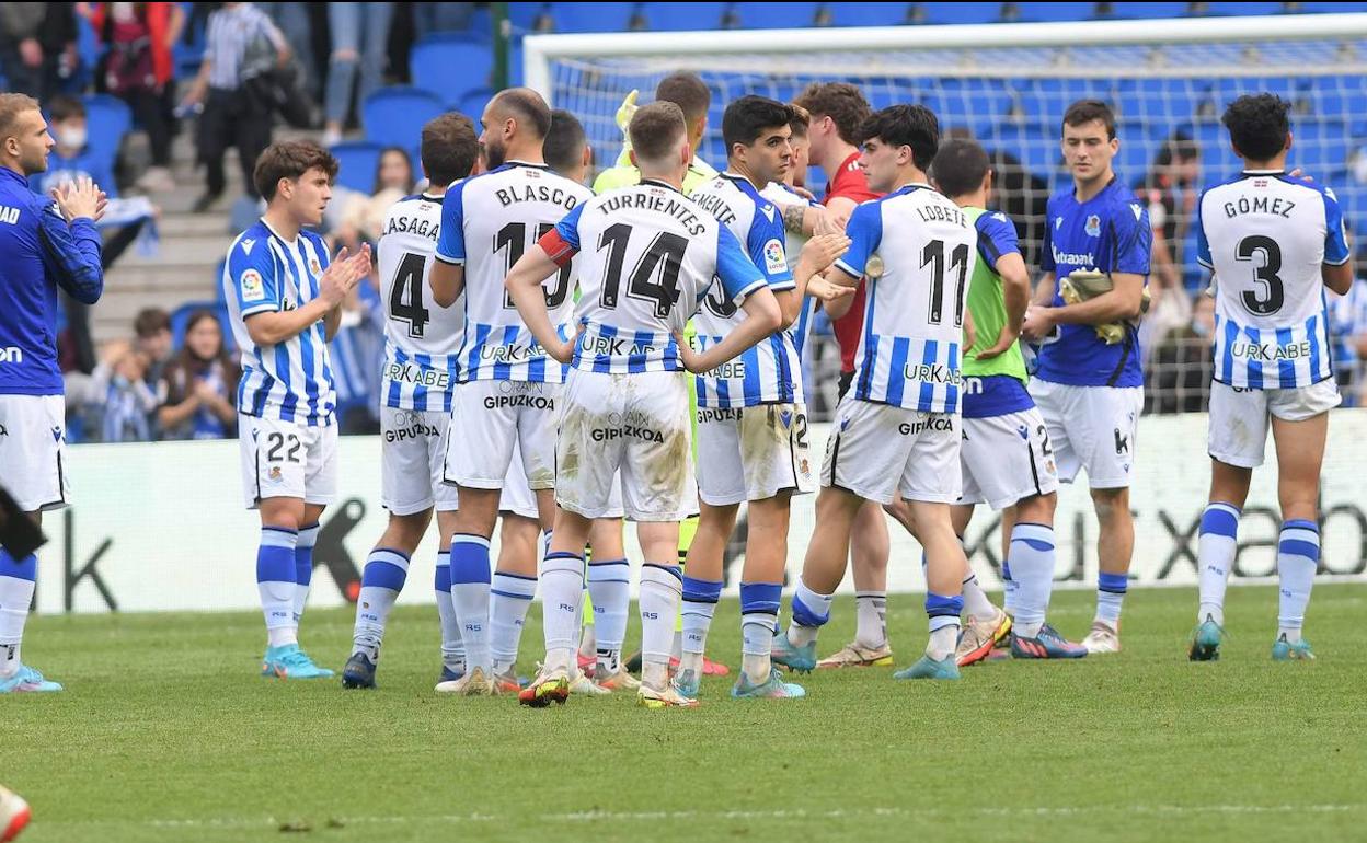 Los jugadores del Sanse ya conocen a sus rivales de la próxima temporada. 