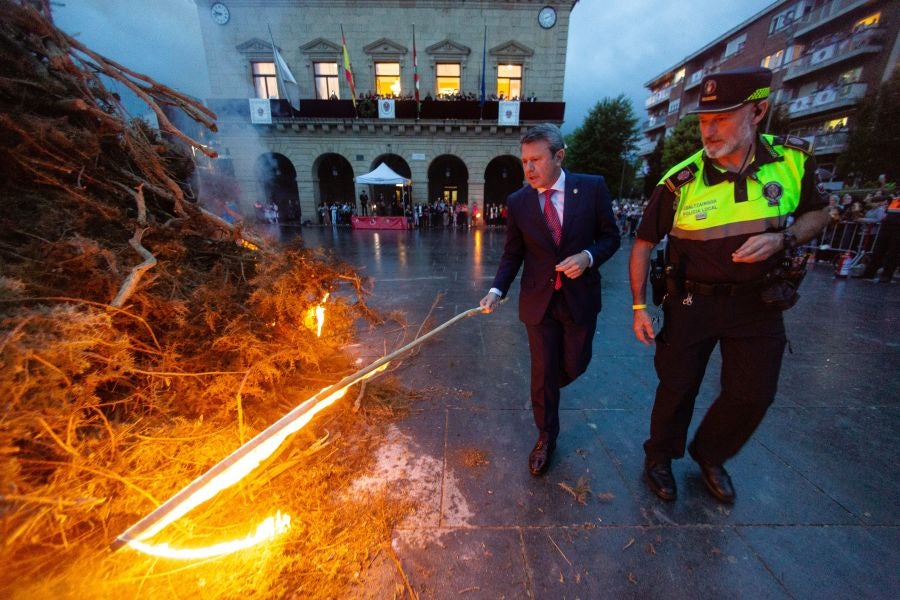 Fotos: Todo a favor en la primera noche de estos sanmarciales
