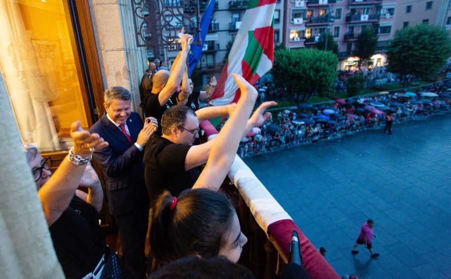 Fotos: Todo a favor en la primera noche de estos sanmarciales