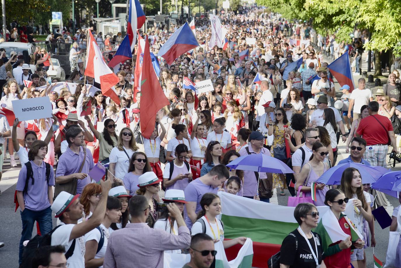 Fotos: Donostia acoge «el mayor evento mundial del baile»