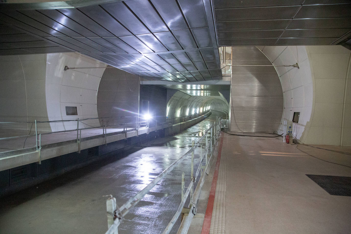 Fotos: Finaliza la obra civil de la variante del Topo de Lugaritz a Miraconcha