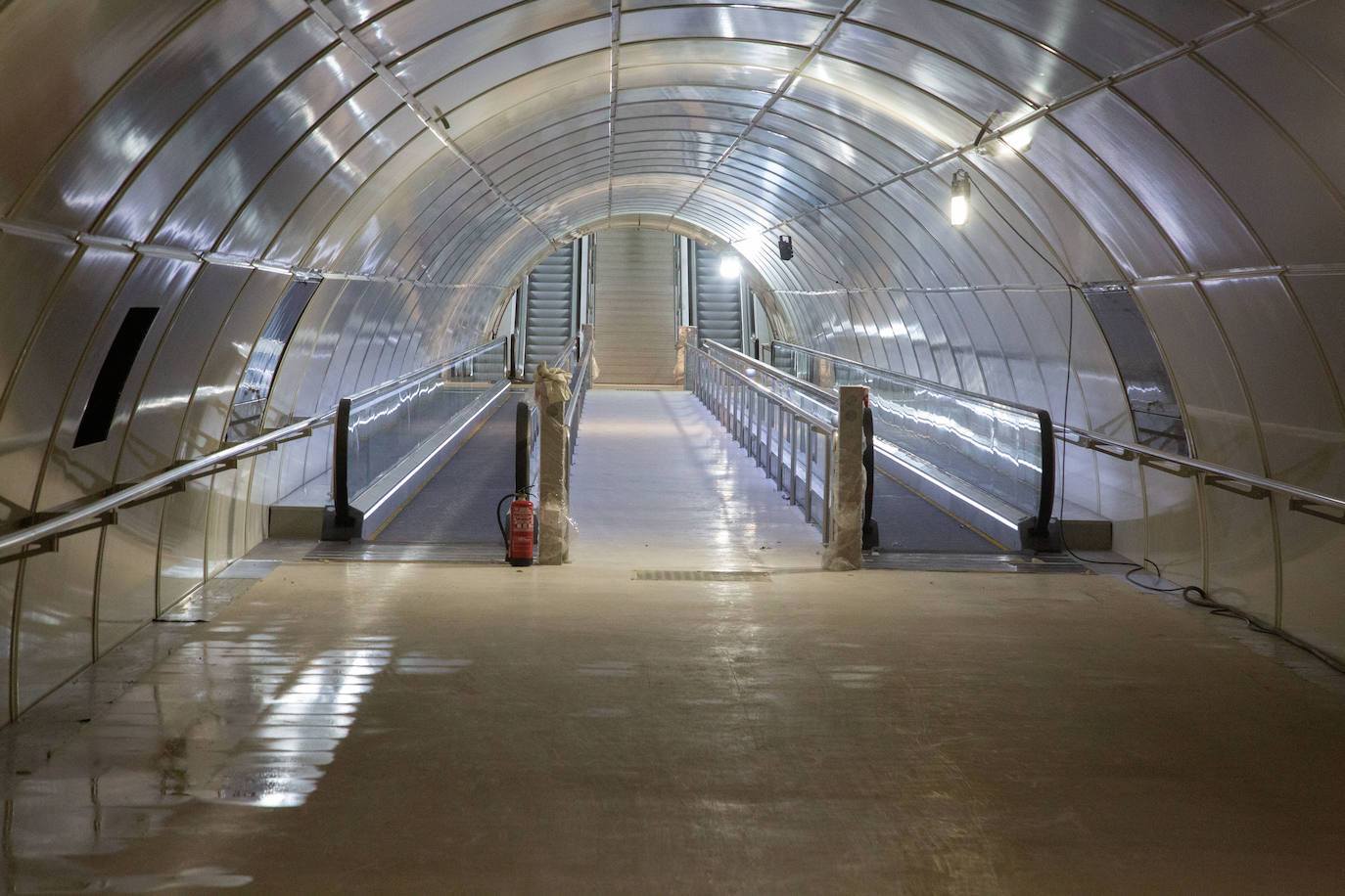 Fotos: Finaliza la obra civil de la variante del Topo de Lugaritz a Miraconcha