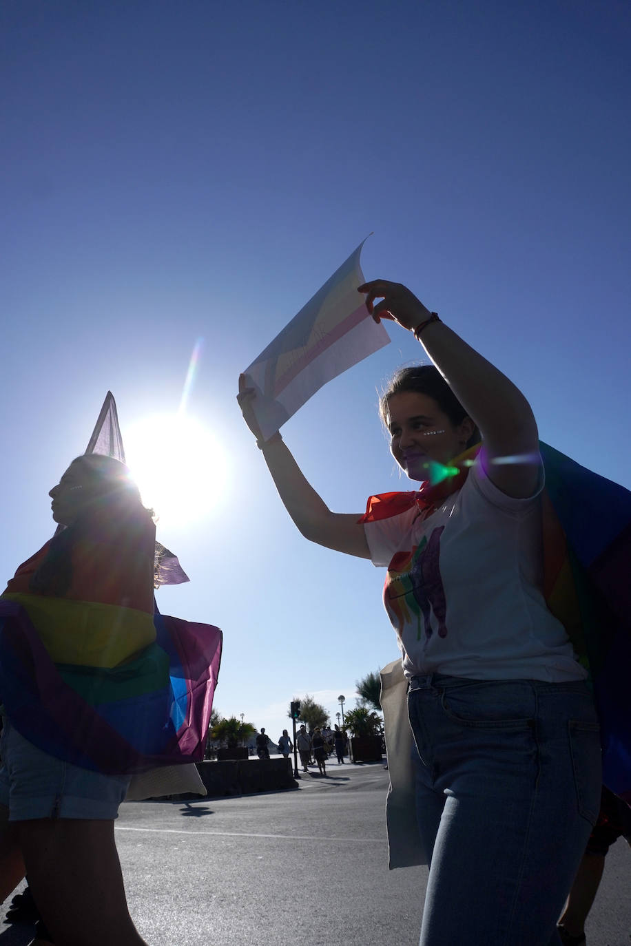 Fotos: Gipuzkoa arcoíris, entre la fiesta y la reivindicación