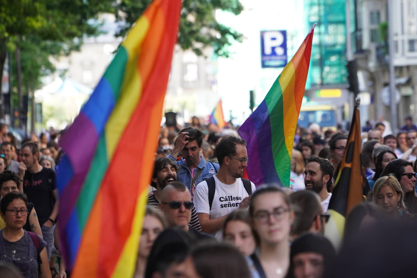 Fotos: Gipuzkoa arcoíris, entre la fiesta y la reivindicación