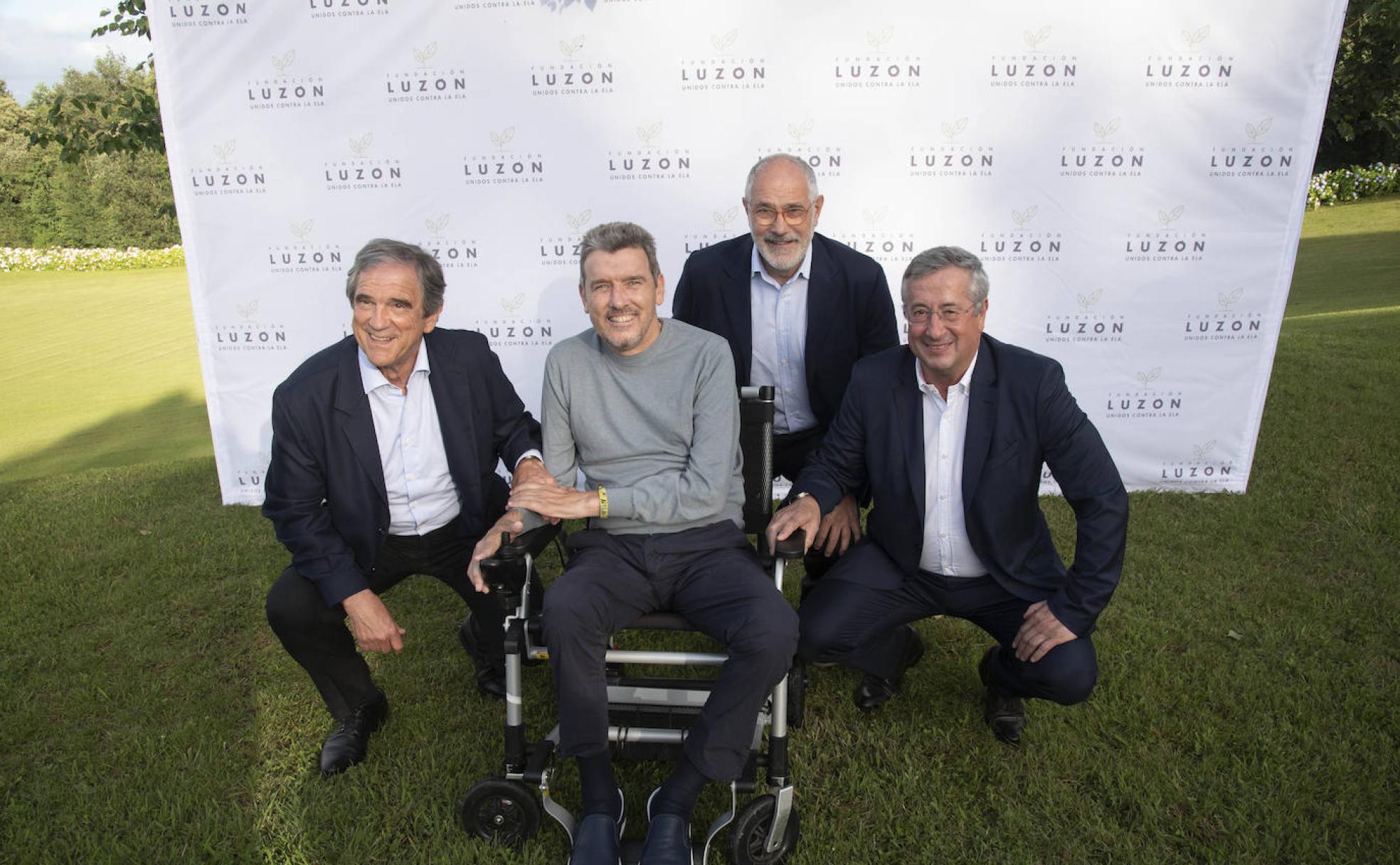 Arconada, Zubizarreta y Biurrun han arropado a Unzué en Getaria.