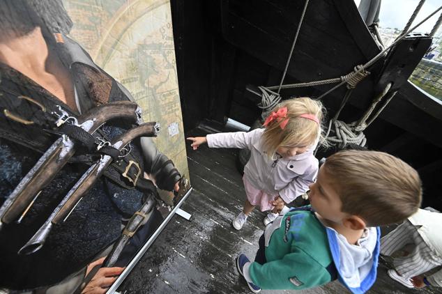 La réplica de la nao 'Victoria' con la que Elcano hizo la primera circunnavegación de la historia 