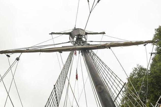 La réplica de la nao 'Victoria' con la que Elcano hizo la primera circunnavegación de la historia 