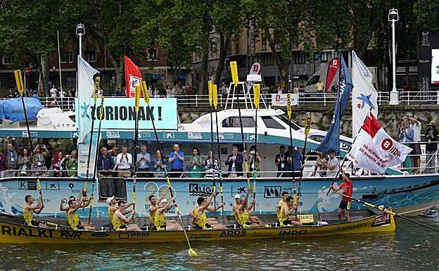 Orio se da una alegría en Bilbao