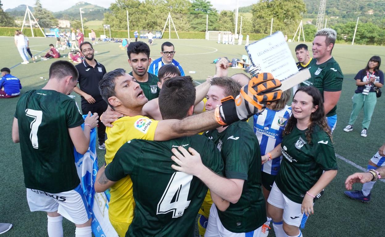 El Leganés, uno de los equipos de la Authentics Cup. 