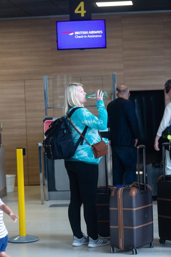 El primer vuelo de la aerolínea British Airaways ha llegado este viernes a Hondarribia.