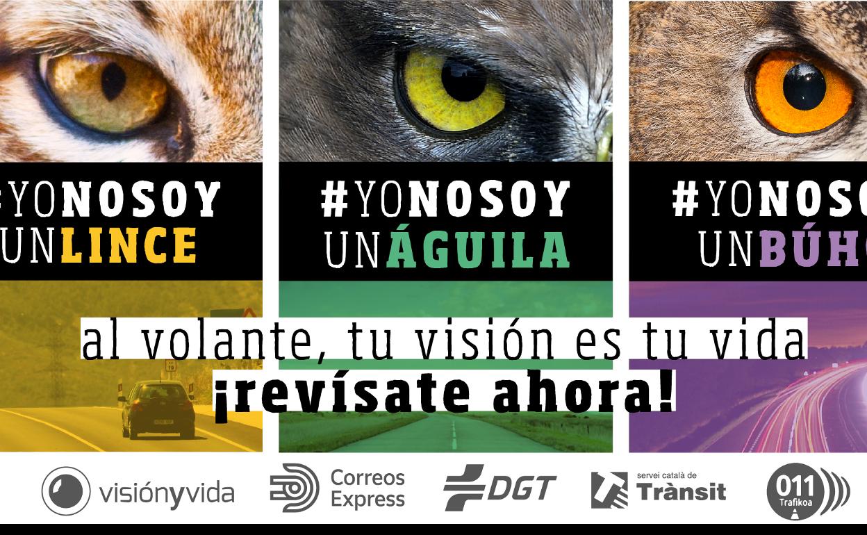 Cartel de la campaña de la asociación Visión y Vida.