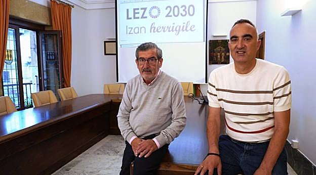 Jesús Mari Martiarena y Joxean Sánchez. 