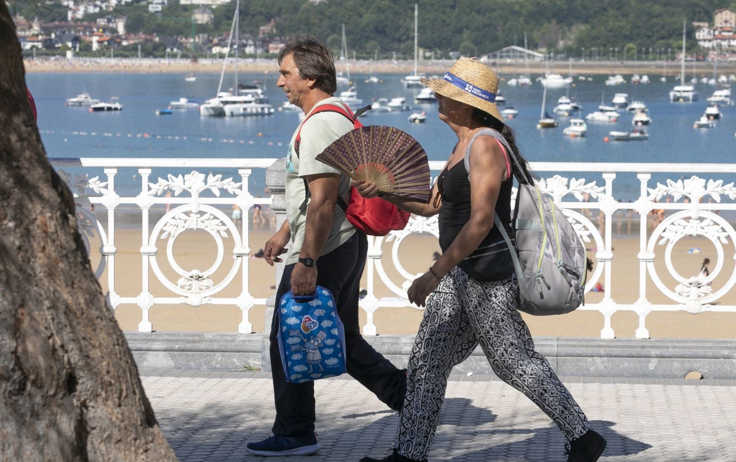 Fotos: Gipuzkoa se abrasa a más de 35ºC