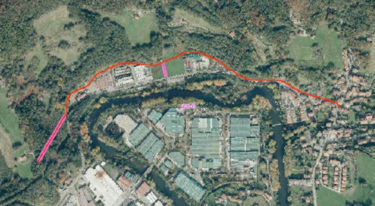 Se actuará desde el depósito de Zalain hasta la Plaza de los Fueros. 