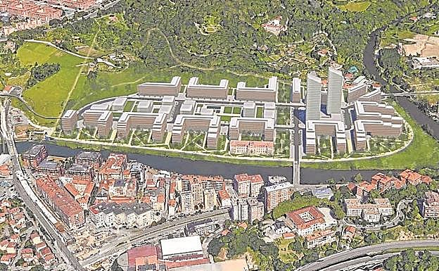 La Justicia frena la construcción de 1.700 viviendas en los cuarteles de Loiola tras un recurso de Vox