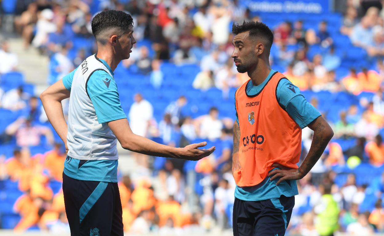 Carlos Fernández y Brais, en Anoeta.